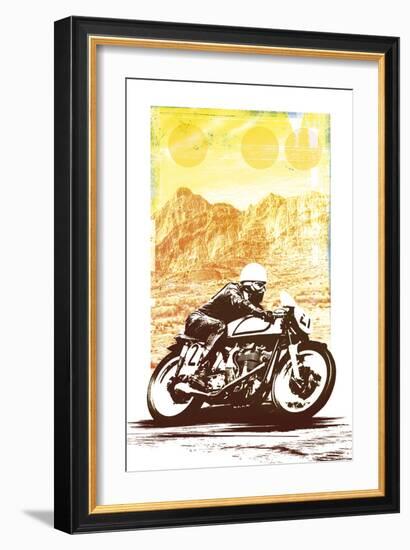 Motorbike-Hens Teeth-Framed Giclee Print