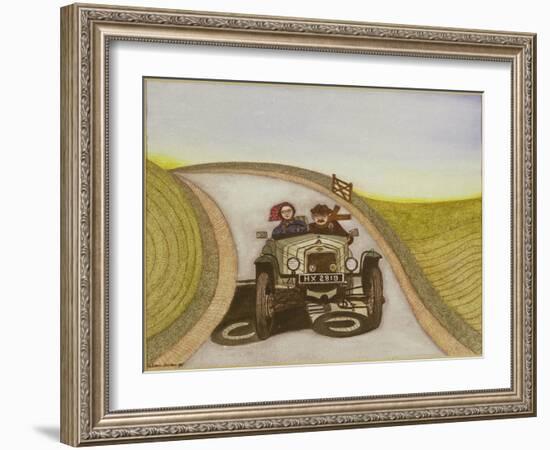 Motorcar, 1985-Gillian Lawson-Framed Giclee Print