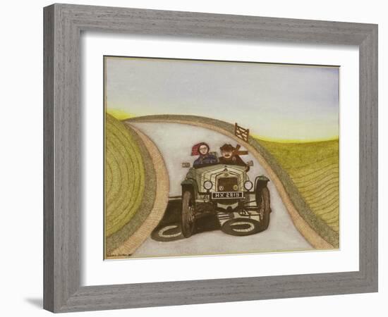 Motorcar, 1985-Gillian Lawson-Framed Giclee Print