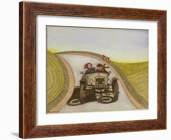 Motorcar, 1985-Gillian Lawson-Framed Giclee Print