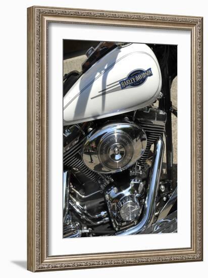 Motorcycle Engine-Tony Craddock-Framed Photographic Print