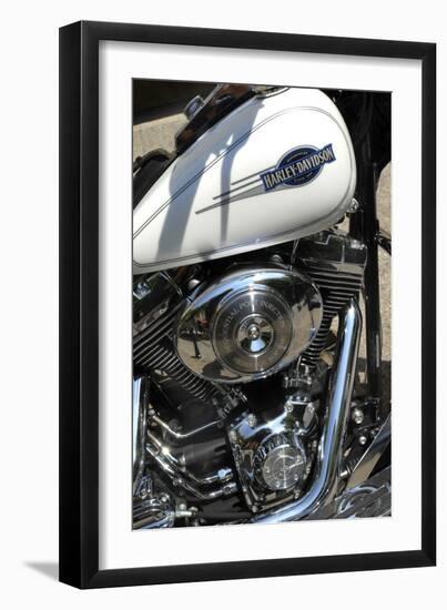 Motorcycle Engine-Tony Craddock-Framed Photographic Print