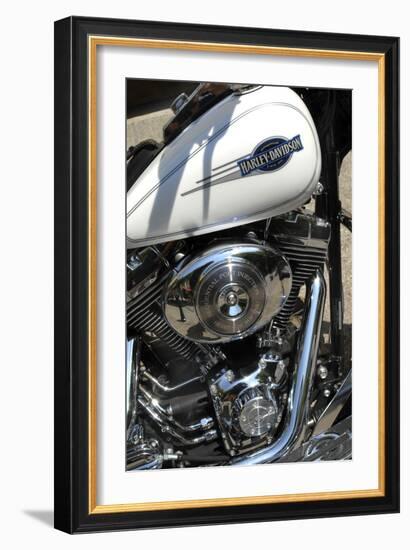 Motorcycle Engine-Tony Craddock-Framed Photographic Print