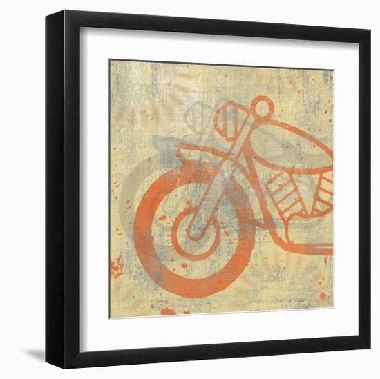 Motorcycle I-Erin Clark-Framed Giclee Print