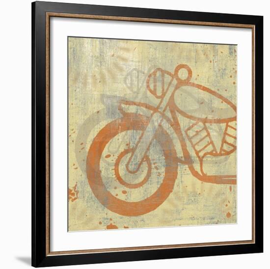 Motorcycle I-Erin Clark-Framed Art Print