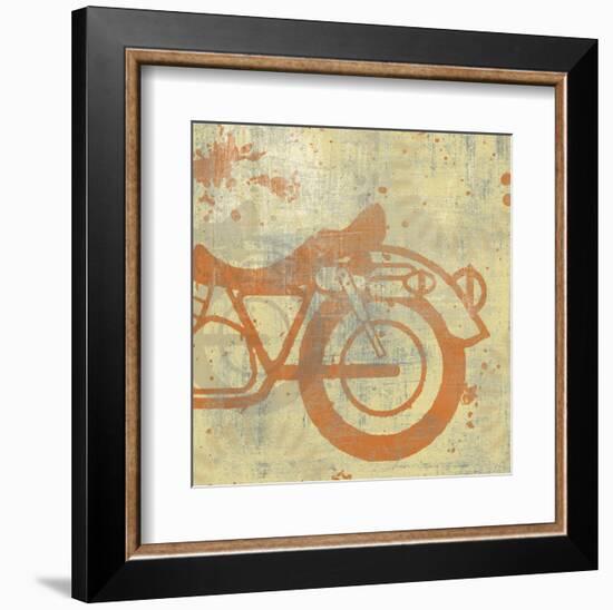 Motorcycle II-Erin Clark-Framed Art Print