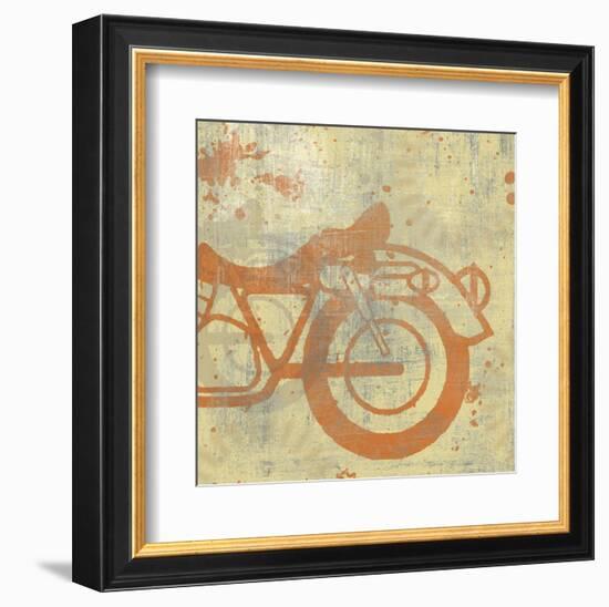 Motorcycle II-Erin Clark-Framed Art Print