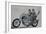 Motorcycle Ride, 1991,(watercolor)-Anthony Butera-Framed Giclee Print