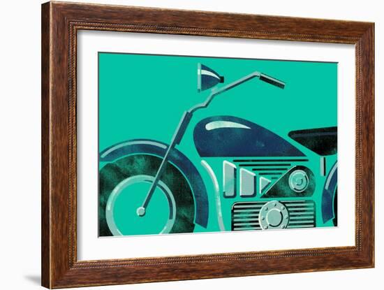Motorcycle-null-Framed Giclee Print