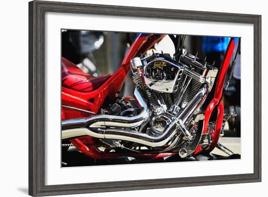 Motorcycles - NYC - United States-Philippe Hugonnard-Framed Photographic Print