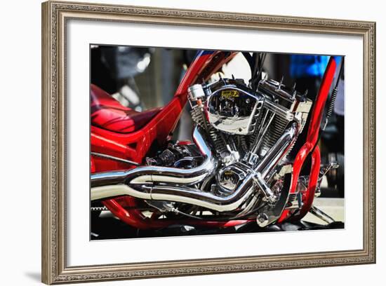 Motorcycles - NYC - United States-Philippe Hugonnard-Framed Photographic Print