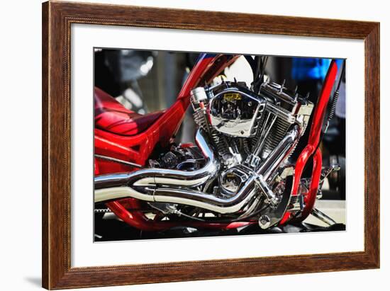 Motorcycles - NYC - United States-Philippe Hugonnard-Framed Photographic Print