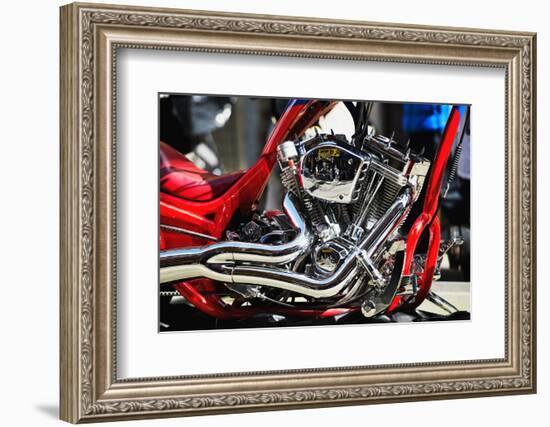 Motorcycles - NYC - United States-Philippe Hugonnard-Framed Photographic Print