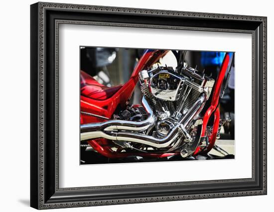 Motorcycles - NYC - United States-Philippe Hugonnard-Framed Photographic Print