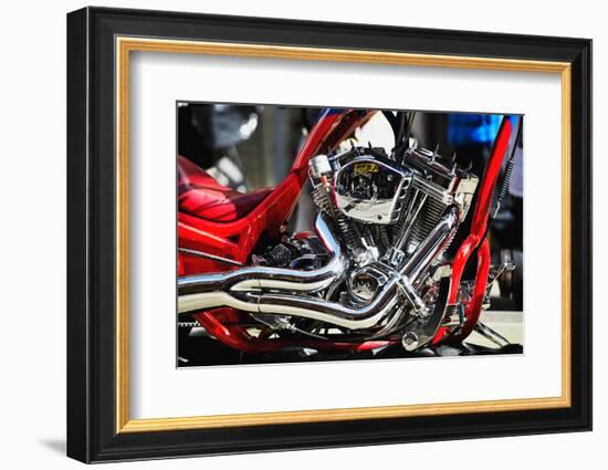 Motorcycles - NYC - United States-Philippe Hugonnard-Framed Photographic Print