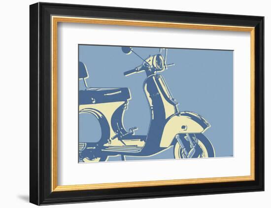 Motoretta-John W^ Golden-Framed Art Print