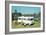 Motorhome at the Lake-null-Framed Art Print