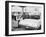 Motorist Filling Up His Own Car at a Self Service Gas Station-Ralph Morse-Framed Photographic Print