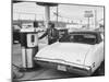 Motorist Filling Up His Own Car at a Self Service Gas Station-Ralph Morse-Mounted Photographic Print