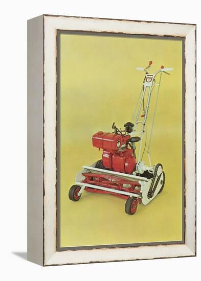 Motorized Lawnmower-null-Framed Stretched Canvas