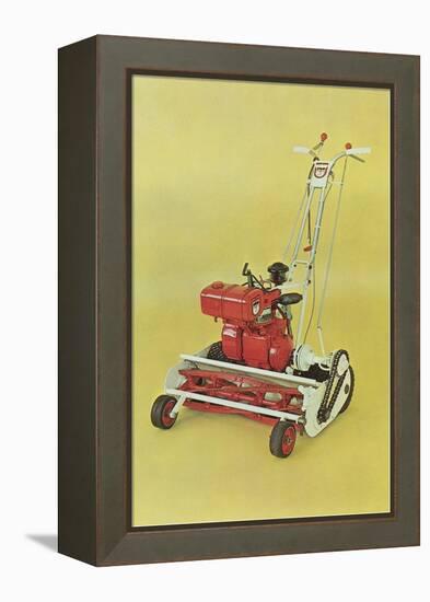 Motorized Lawnmower-null-Framed Stretched Canvas