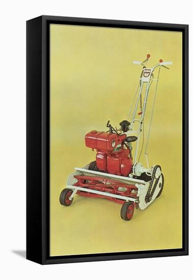 Motorized Lawnmower-null-Framed Stretched Canvas