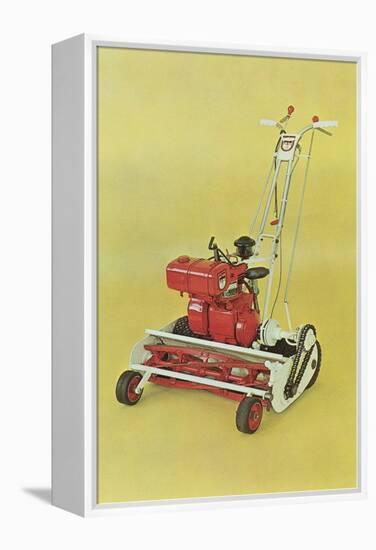 Motorized Lawnmower-null-Framed Stretched Canvas