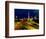 Motorways and Skytower, Auckland-David Wall-Framed Photographic Print