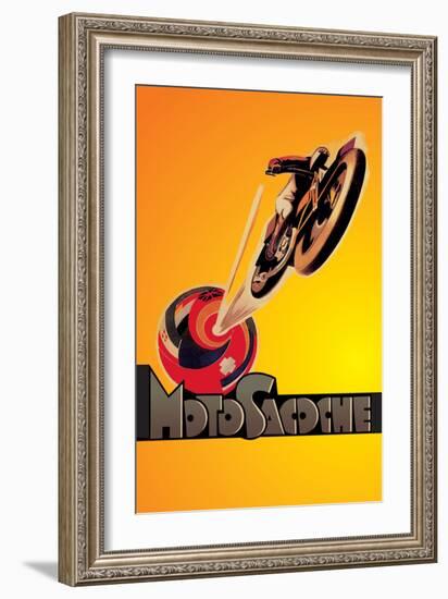 Motosacoche-null-Framed Art Print