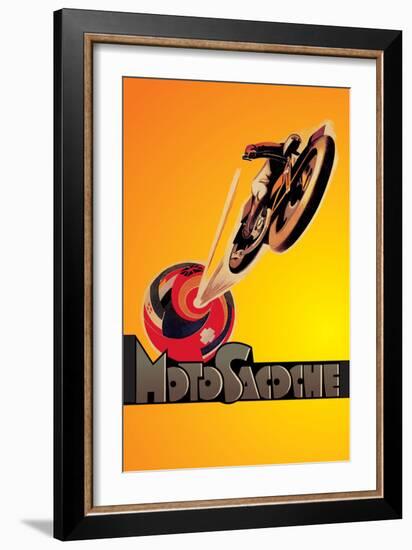 Motosacoche-null-Framed Art Print