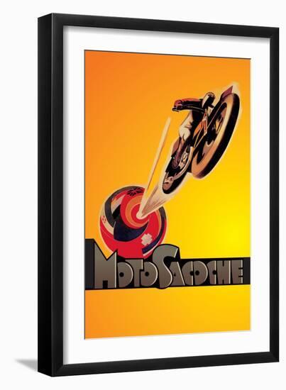 Motosacoche-null-Framed Art Print