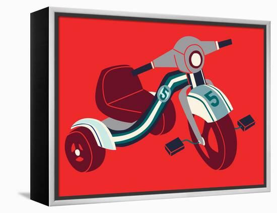 Mototrike-null-Framed Premier Image Canvas