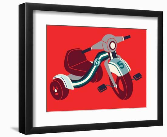 Mototrike-null-Framed Giclee Print