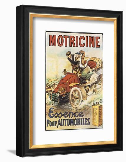 Motricine, Essence Pour Automobiles-null-Framed Art Print