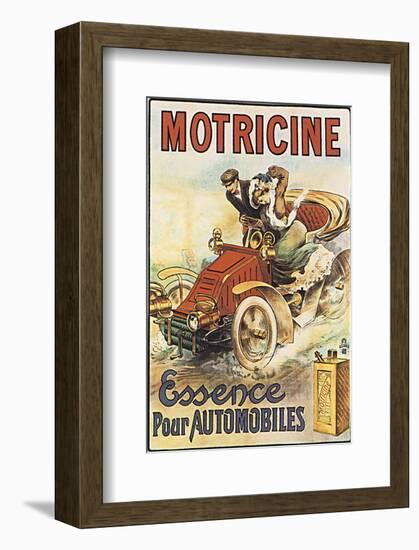 Motricine, Essence Pour Automobiles-null-Framed Art Print