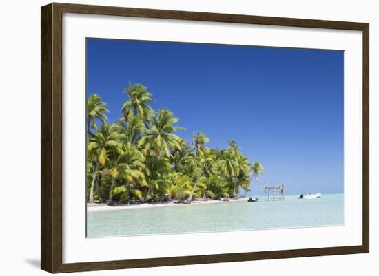 Motu Pit Aau, Bora Bora, Society Islands, French Polynesia-Ian Trower-Framed Photographic Print