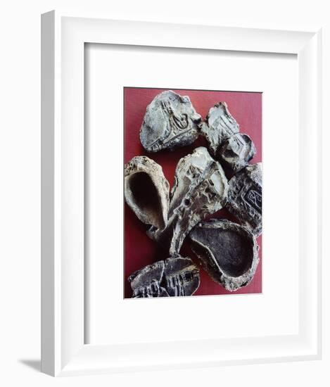 Mould and crucibles for making pendants, tools etc-Werner Forman-Framed Giclee Print