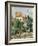 Moulin De La Couleuvre at Pontoise, 1881-Paul C?zanne-Framed Giclee Print