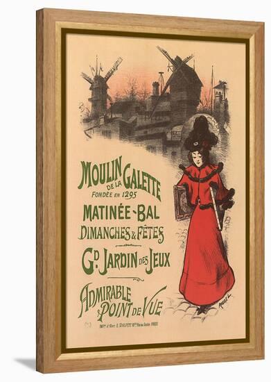 Moulin de La Galette, c.1896-Roedel-Framed Premier Image Canvas