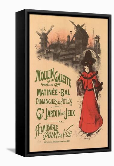 Moulin de La Galette, c.1896-Roedel-Framed Premier Image Canvas