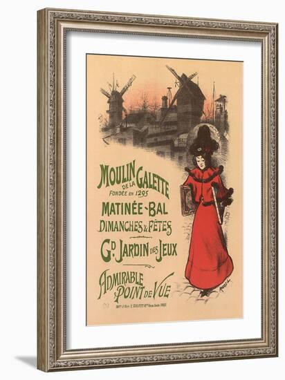 Moulin de La Galette, c.1896-Roedel-Framed Giclee Print