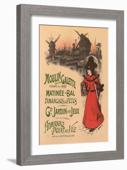 Moulin de La Galette, c.1896-Roedel-Framed Giclee Print