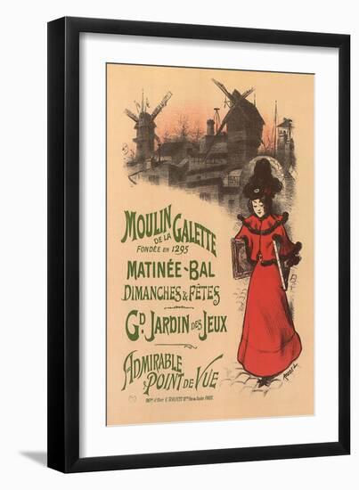 Moulin de La Galette, c.1896-Roedel-Framed Giclee Print