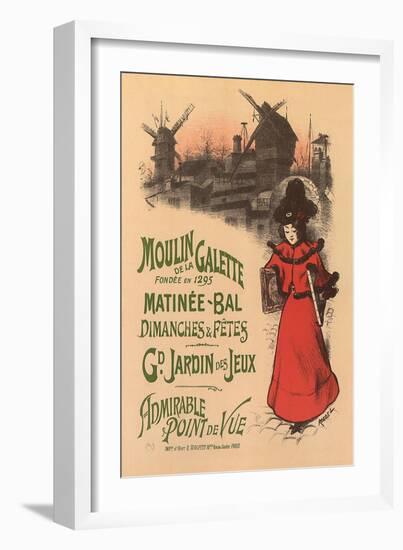 Moulin de La Galette, c.1896-Roedel-Framed Giclee Print