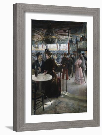 Moulin de la Galette-Paul Hoeniger-Framed Giclee Print