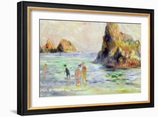 Moulin Huet Bay, Guernsey, circa 1883-Pierre-Auguste Renoir-Framed Giclee Print