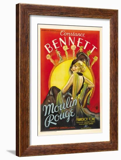 Moulin Rouge, 1934, Directed by Sidney Lanfield-null-Framed Premium Giclee Print