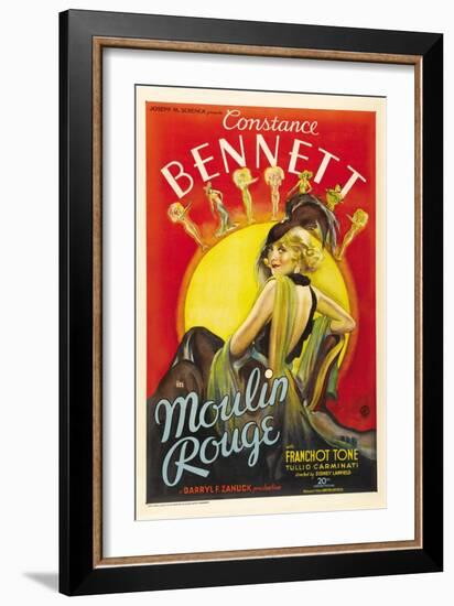 Moulin Rouge, 1934, Directed by Sidney Lanfield-null-Framed Premium Giclee Print