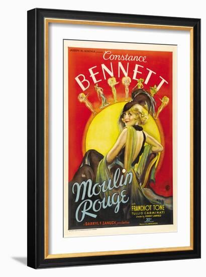 Moulin Rouge, 1934, Directed by Sidney Lanfield-null-Framed Premium Giclee Print