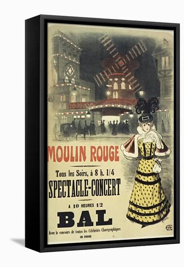 Moulin Rouge Bal Roedel-null-Framed Premier Image Canvas